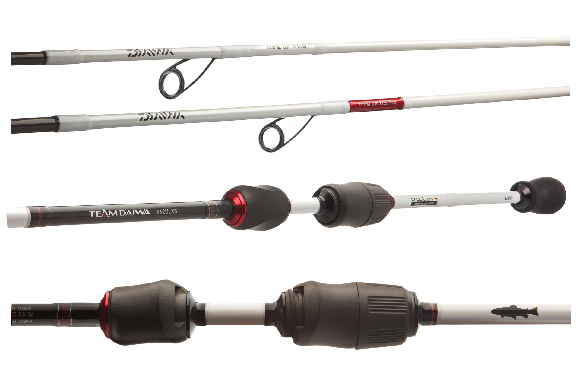 Team Daiwa Trout Area Commander <span>| Trout spinning rod | UL | Solid tip</span>