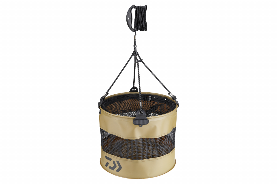 Daiwa EVA Baitfish Bucket <span>| Köderfischeimer | faltbar | mit Netz-Einsatz</span>