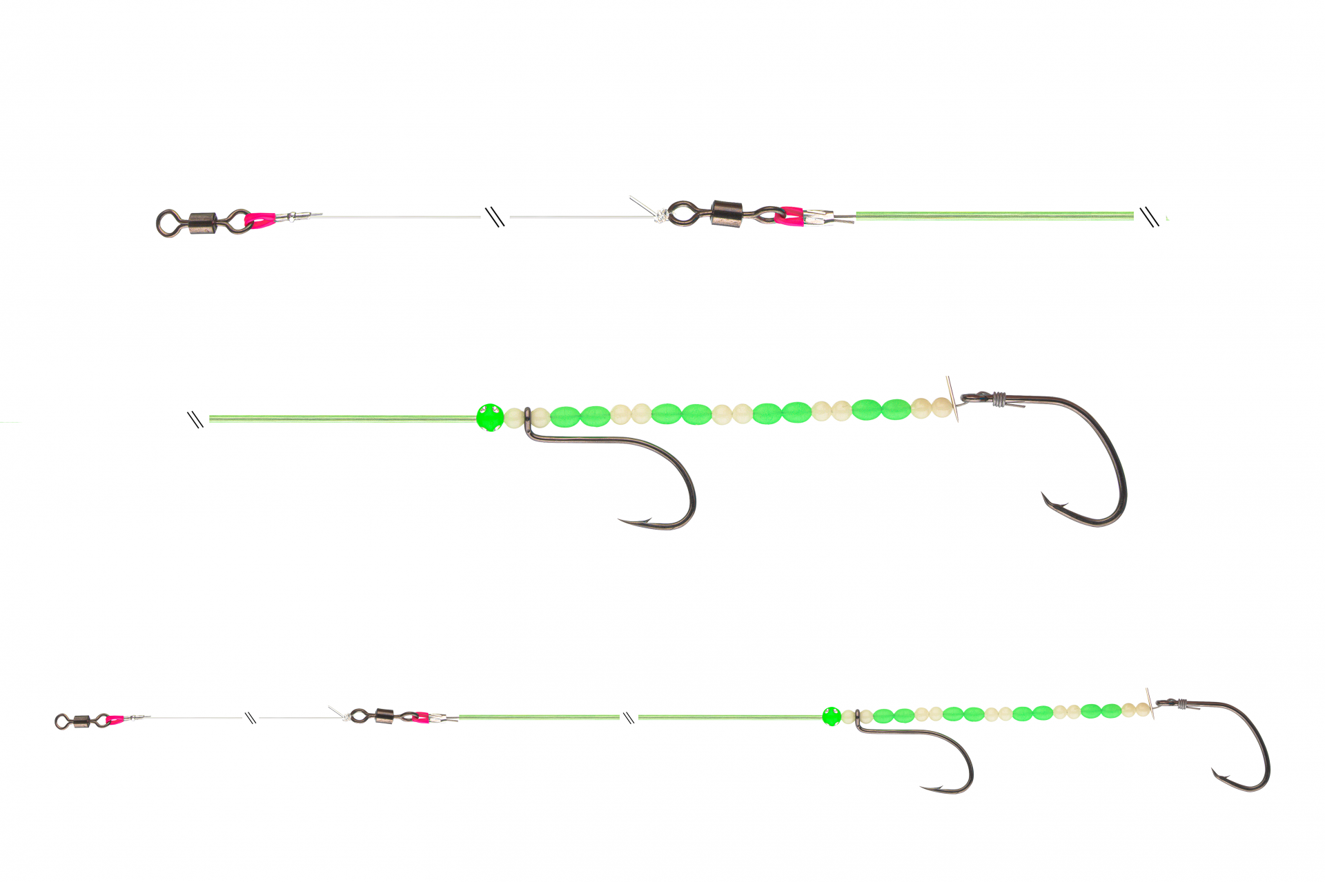 GrandWave Naturköder-Vorfach Fast-Attach <span>| mit Glow-Schlauch</span> GrandWave Naturköder-Vorfach Fast-Attach <span>| mit Glow-Schlauch</span>