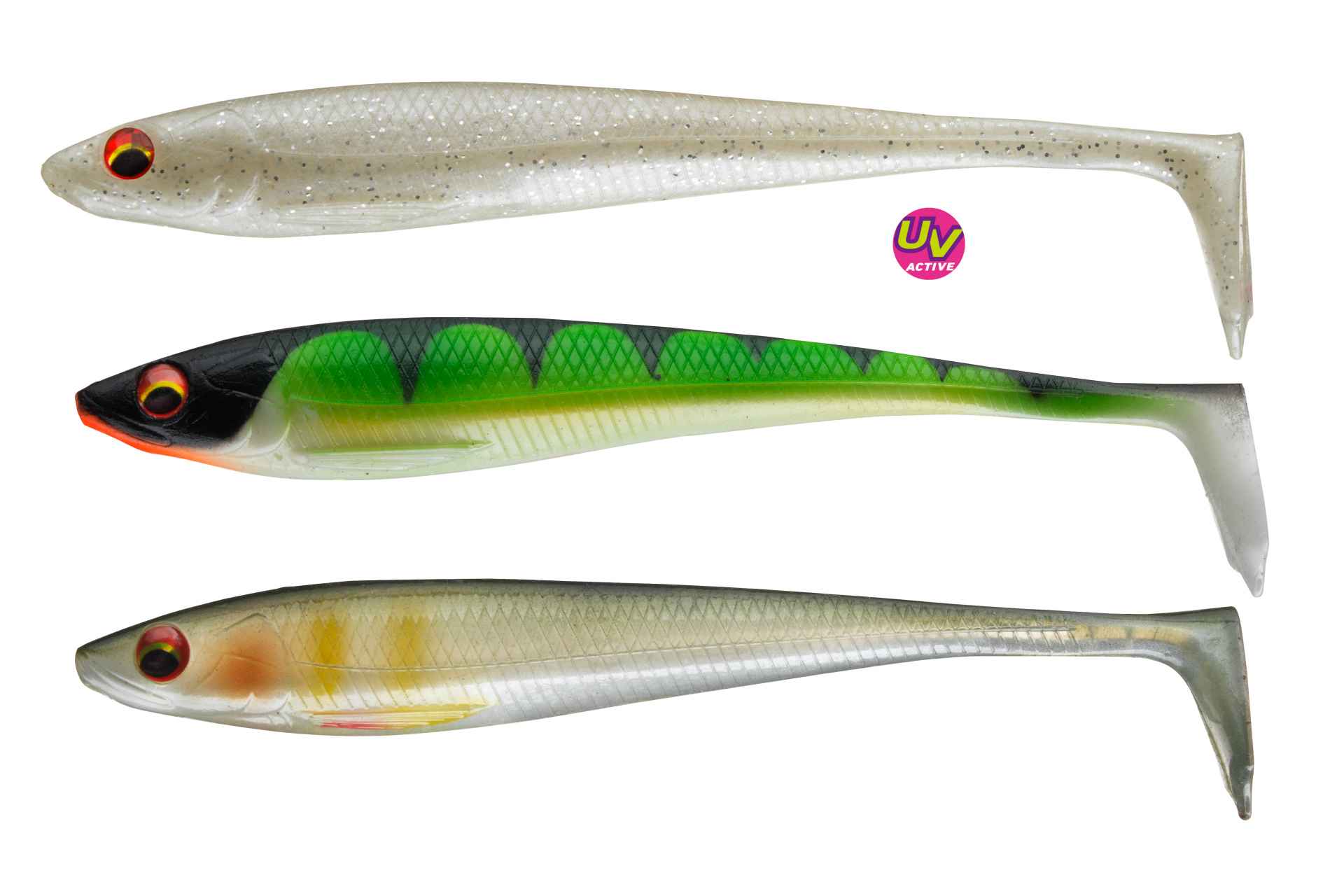 Prorex Duckfin Shad | UV & Nature Set <span>| Soft shad assortment</span>