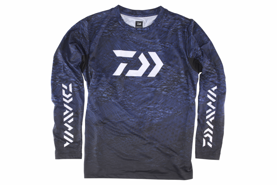 Daiwa D-Vec Longsleeve Shirt Sunprotection <span>| Langarm-Shirt | navy</span>