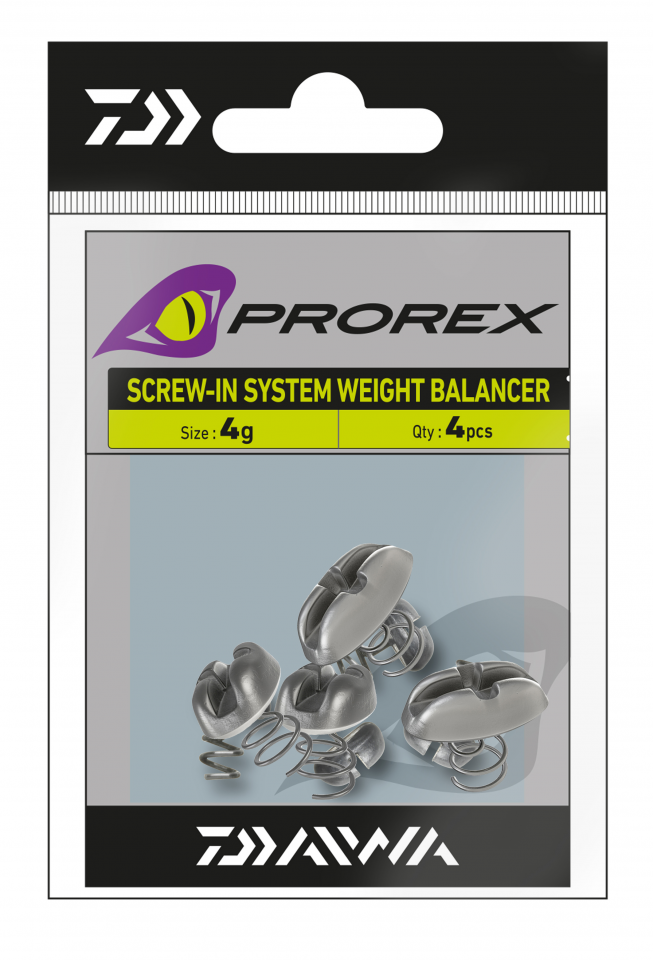 Prorex Screw-In Weight Balancer <span>| Screw lead | for soft lures</span>