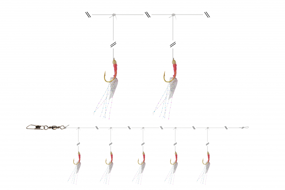 GrandWave Herring Rig <span>| pink-glow</span>