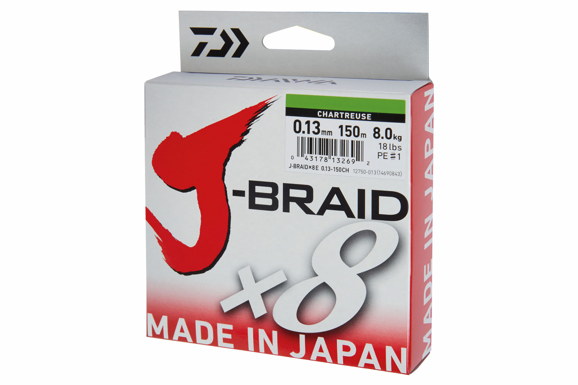 J-Braid X8 <span>| Braided line | chartreuse</span>