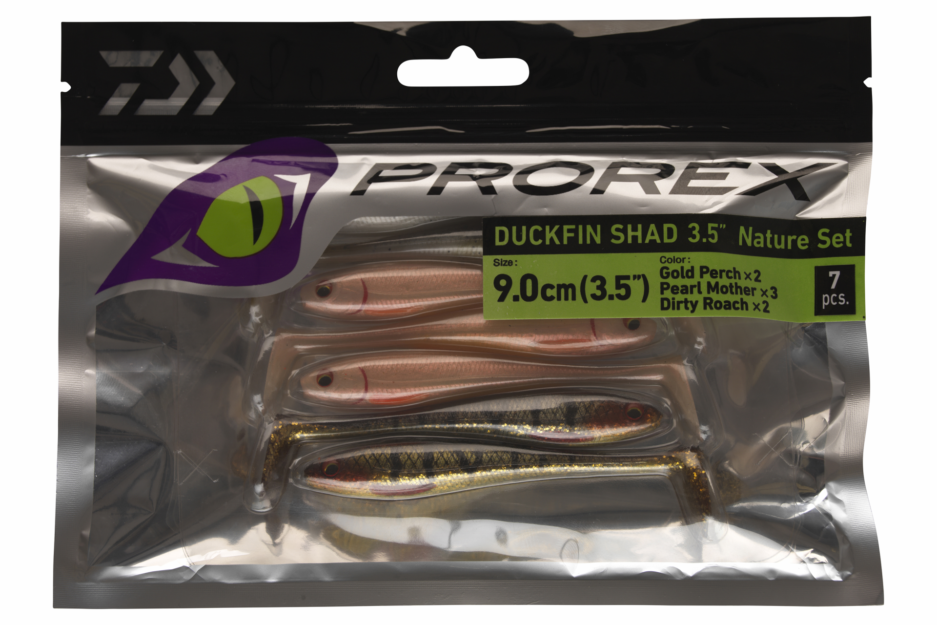 Prorex Duckfin Shad | Nature Set <span>| Gummifisch-Sortiment</span>