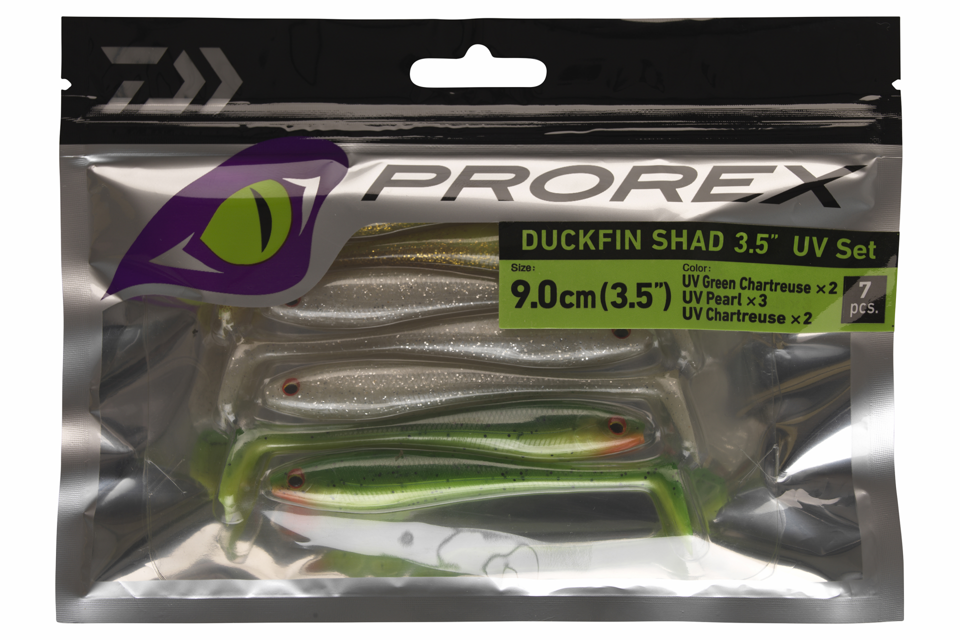 Prorex Duckfin Shad | UV Set <span>| Soft shad assortment</span>
