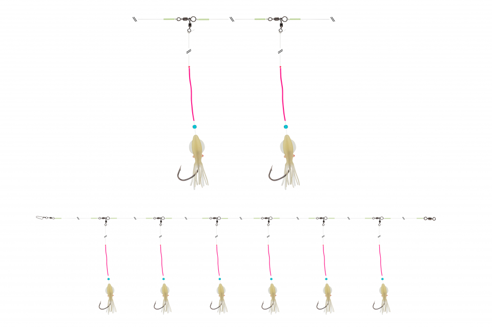 GrandWave Redfish Rig Circle-Hook <span>| white</span>