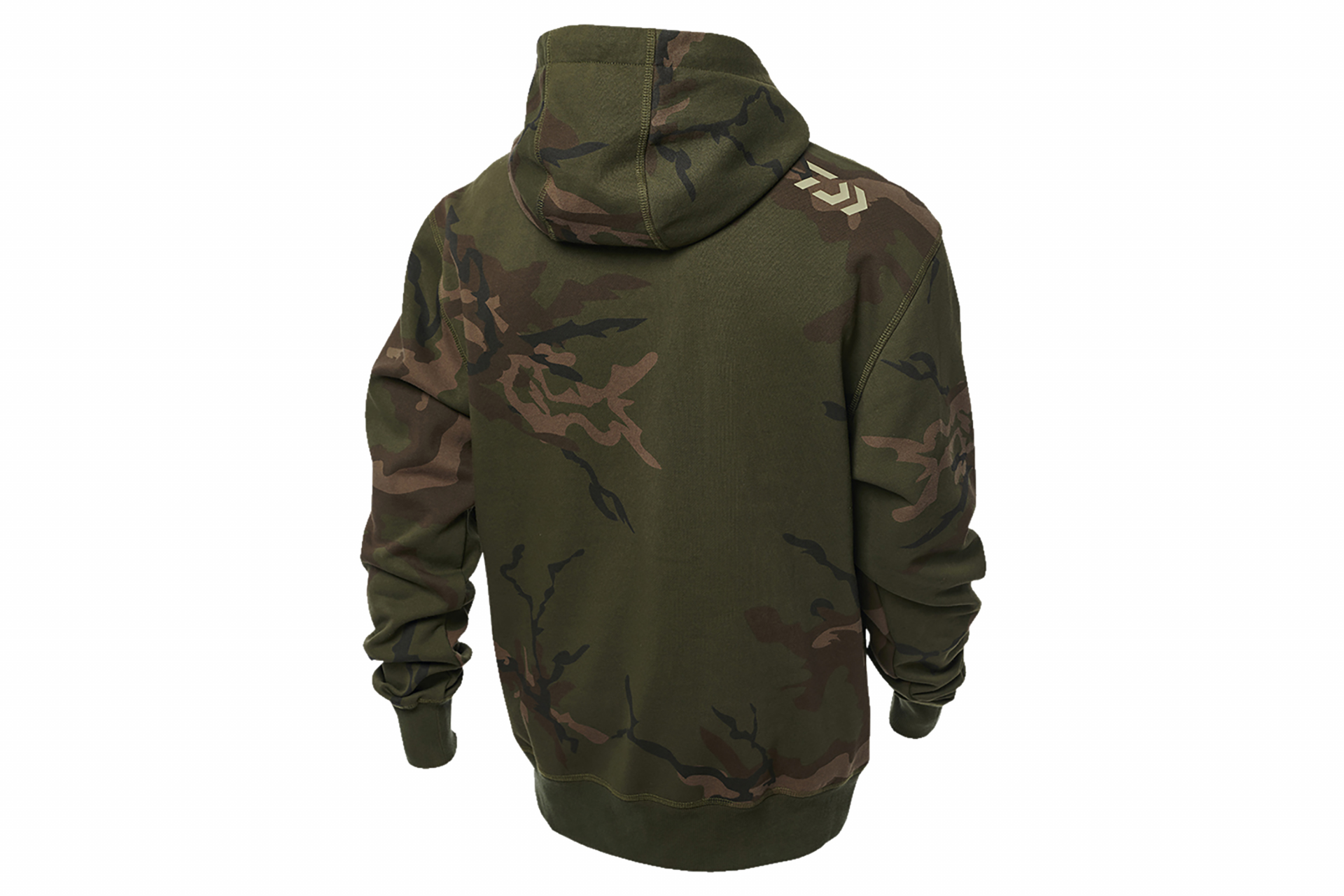 Daiwa Carp Camo Hoodie <span>| Kapuzenpullover | green camo</span>